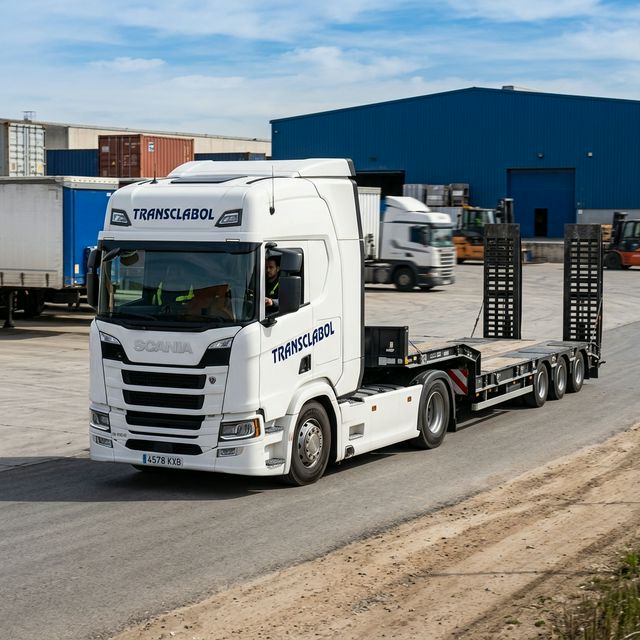 Camión LOWBOY TRANSCLABOL